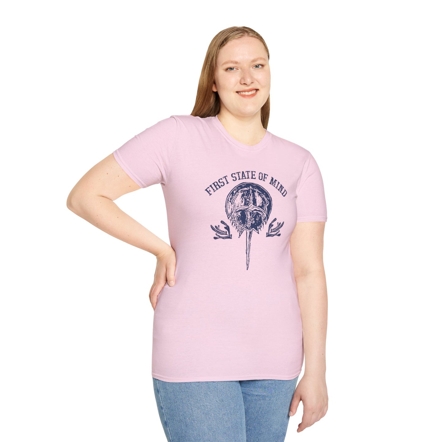 Delaware First State of Mind Horse Shoe Crab Tee