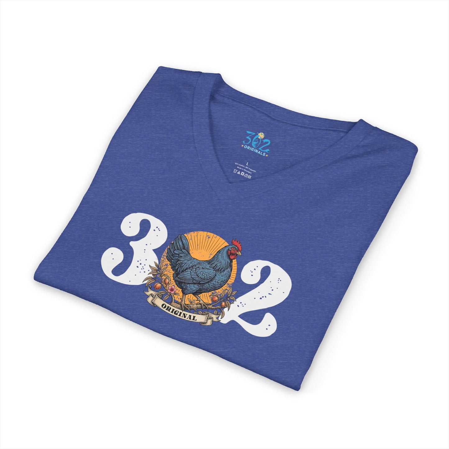 302 Original Blue Hen V Neck