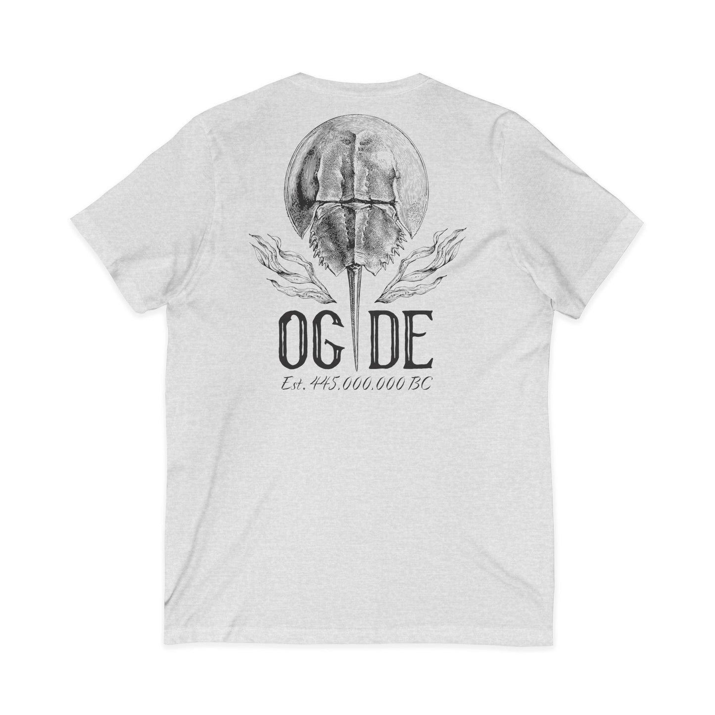 OG DE Horse Shoe Crab V-Neck Tee