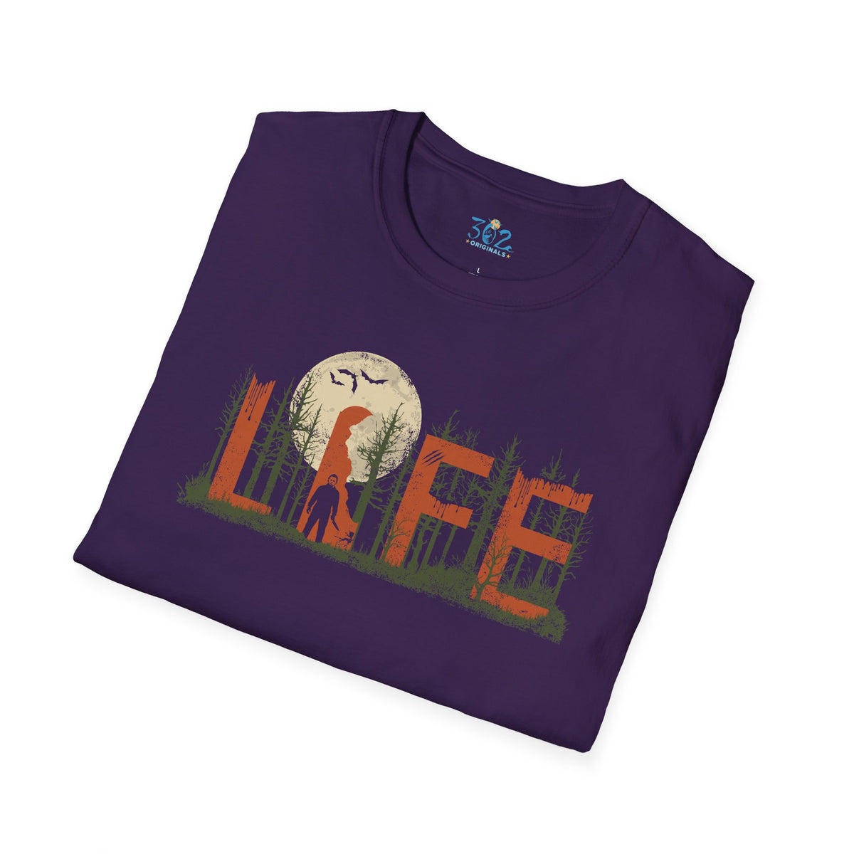Delaware Slasher in the Woods LIFE Crewneck Tee | First State of Mind