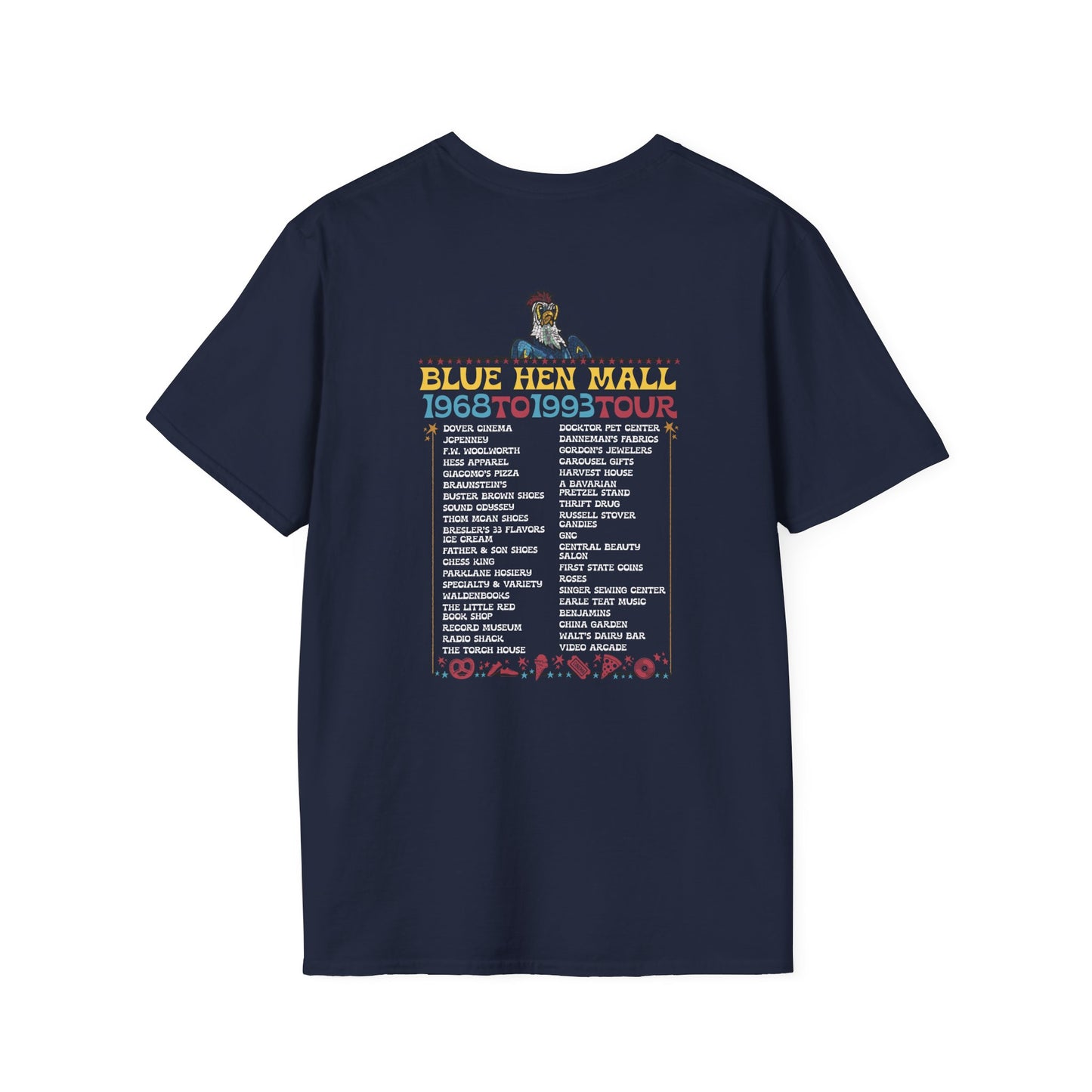 "Where We Used To Roost" Blue Hen Mall Tour Shirt Tee
