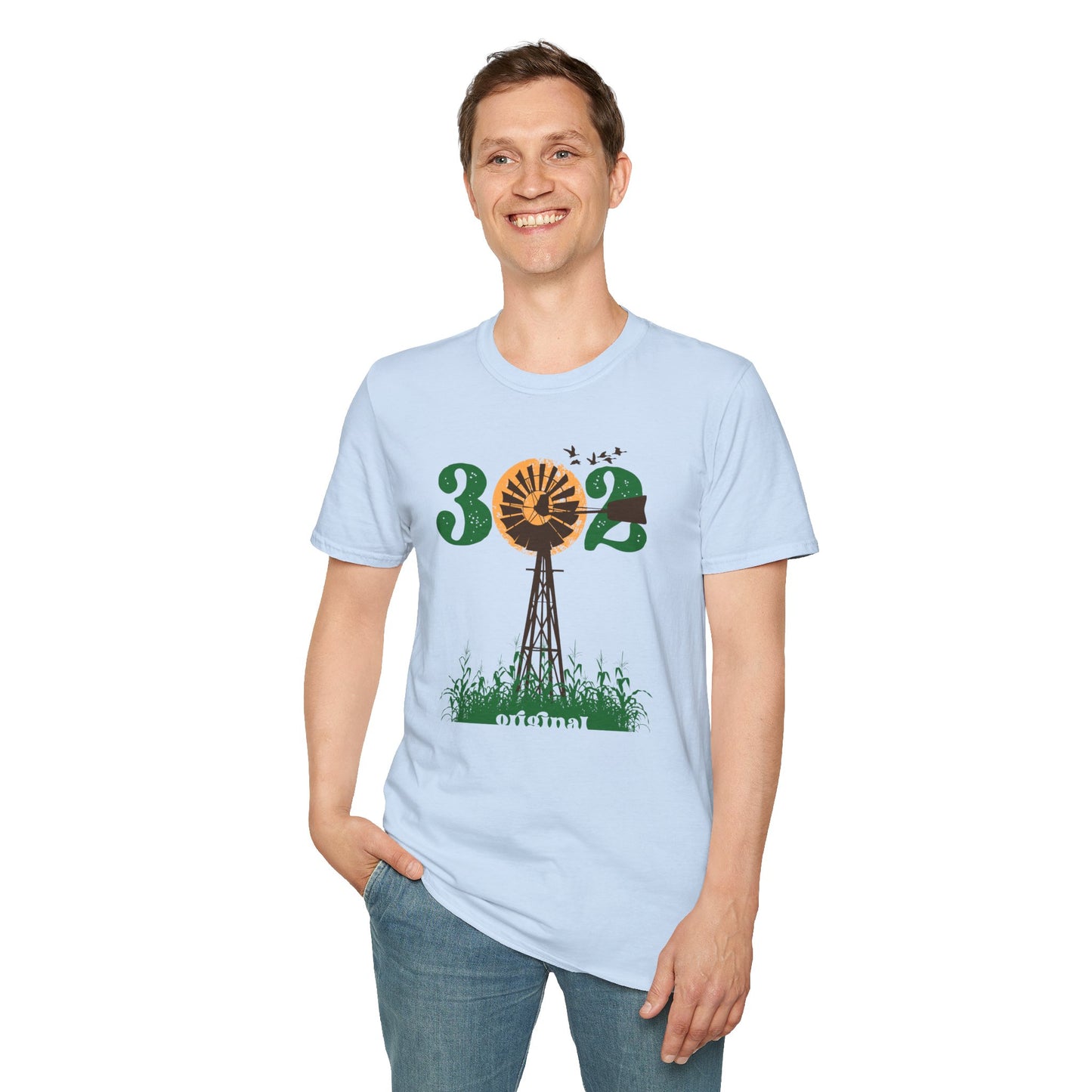 302 Delaware Farm Crew Tee