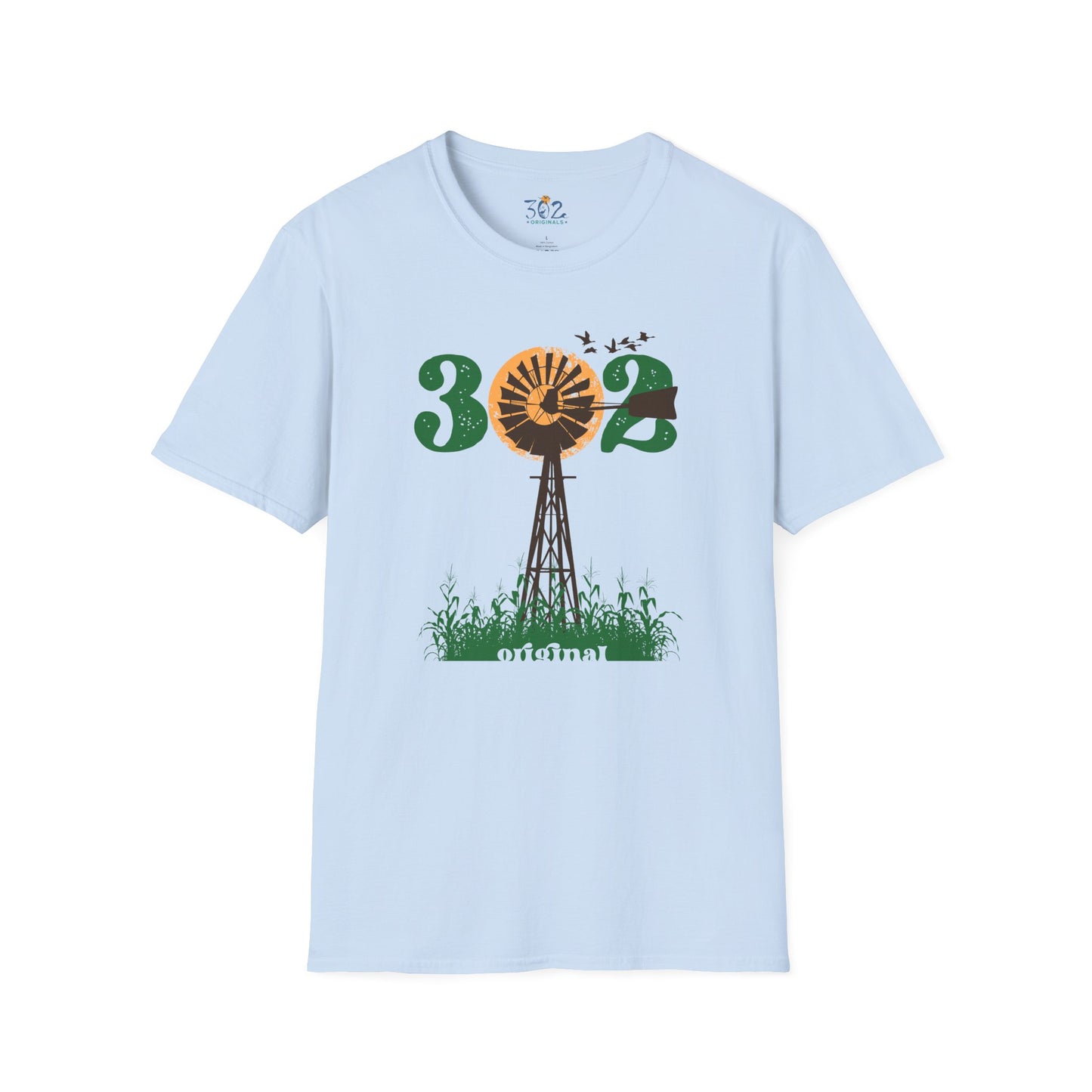 302 Delaware Farm Crew Tee