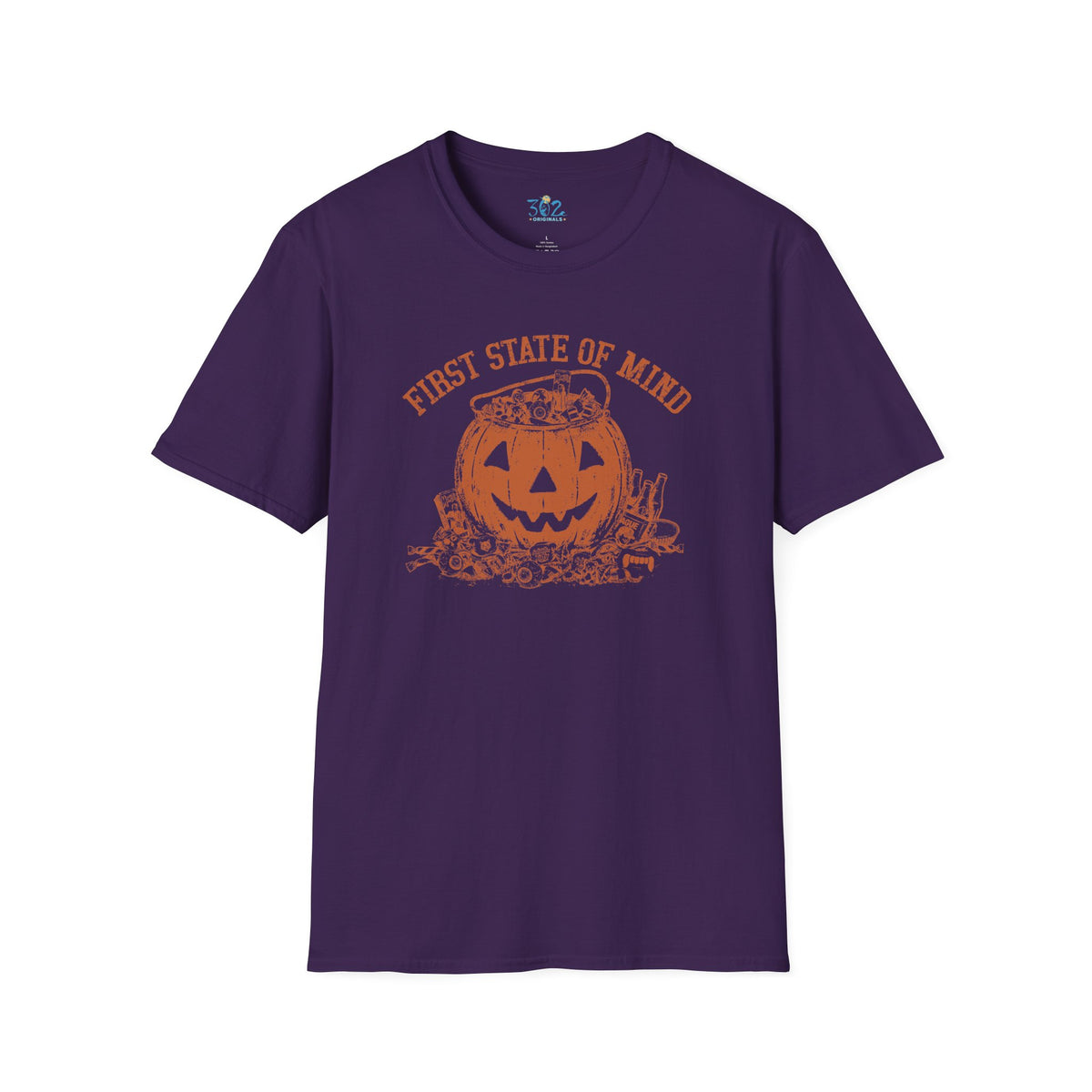 First State of Mind Halloween Pumpkin & Candy Crewneck | 302 Originals