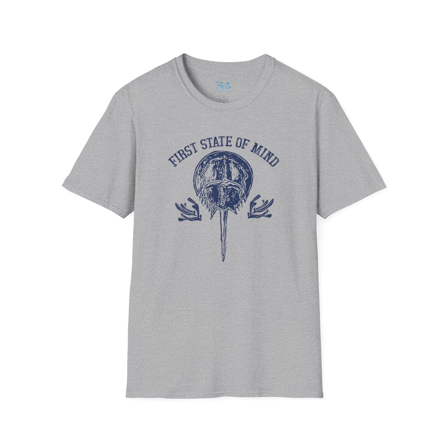 Delaware First State of Mind Horse Shoe Crab Tee