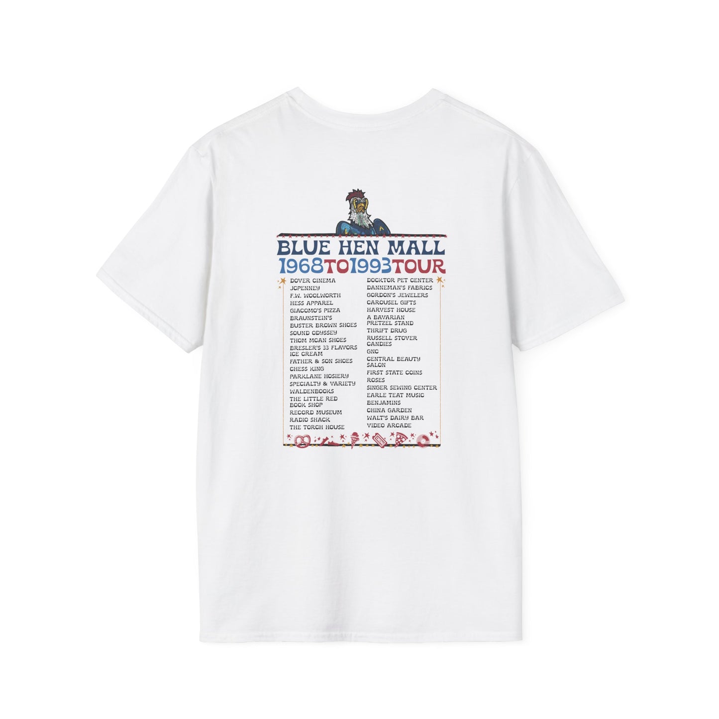 "Where We Used To Roost" Blue Hen Mall Tour Tee