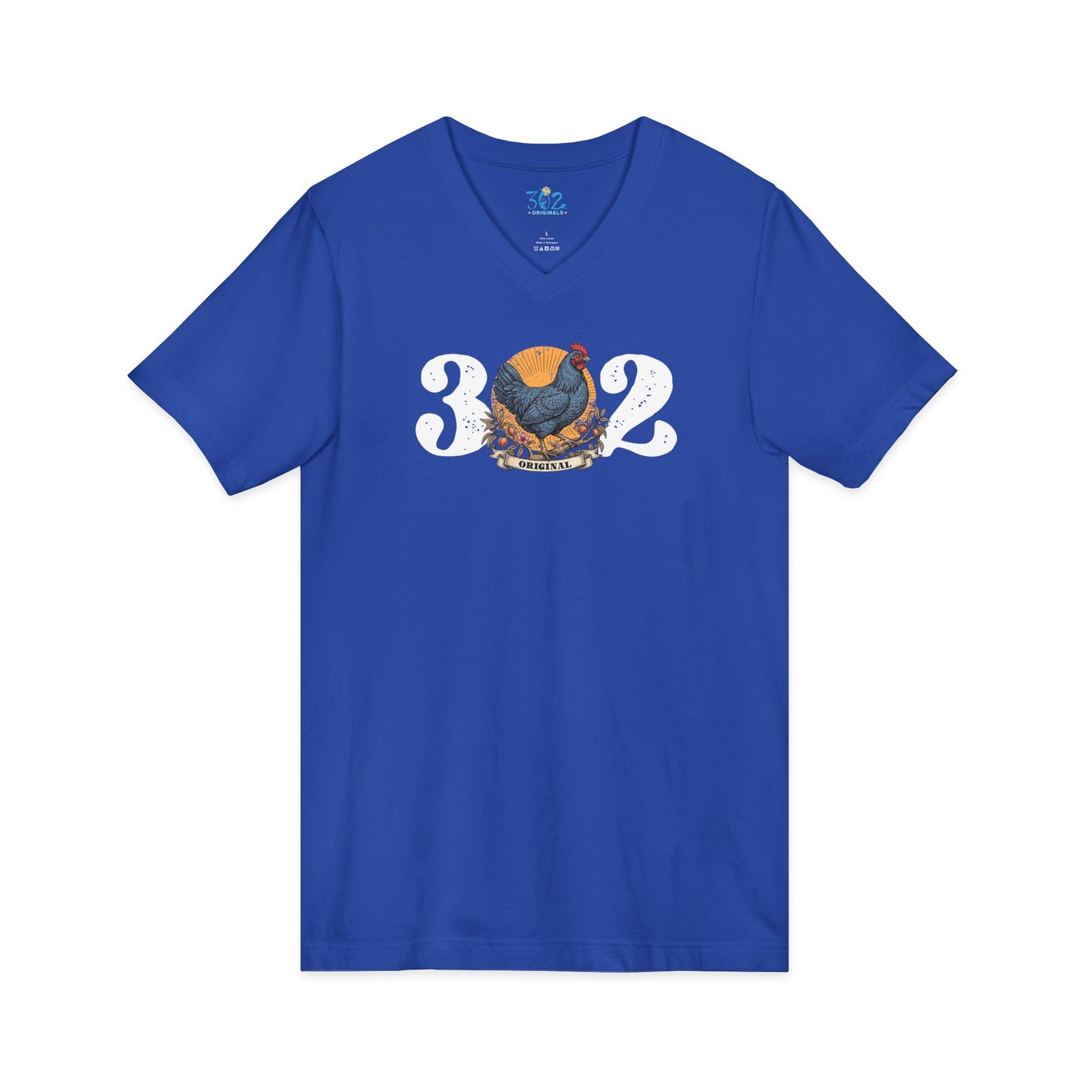 302 Original Blue Hen V Neck