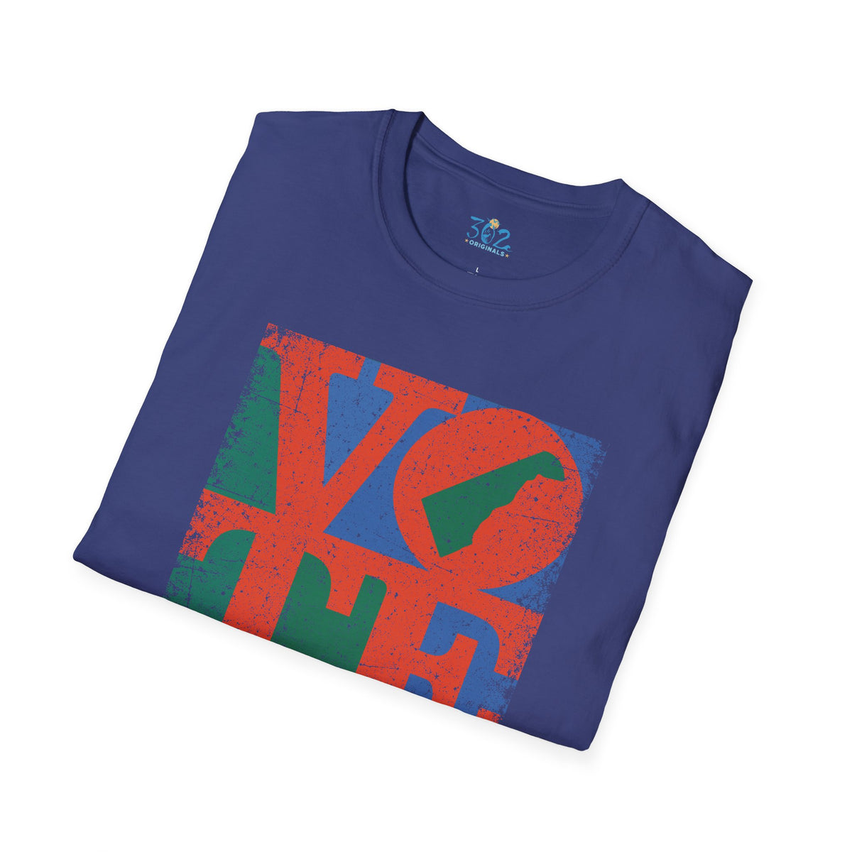 302 Originals VOTE Delaware Pride Graphic T Shirt
