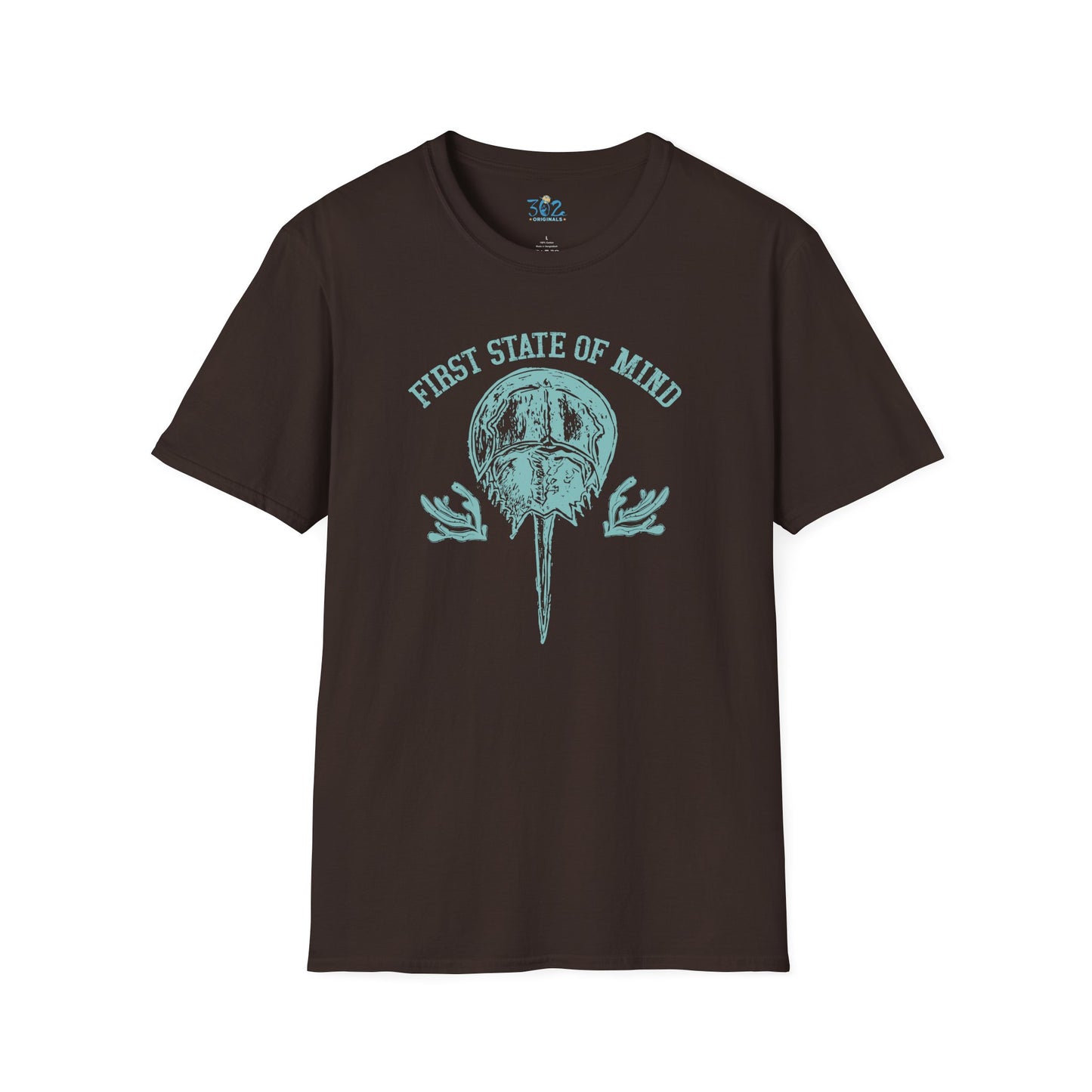 Delaware First State of Mind Horse Shoe Crab Tee