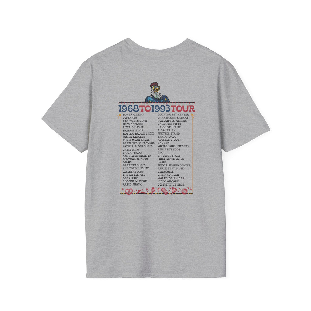 Spent it All - Dover Blue Hen Mall Tee