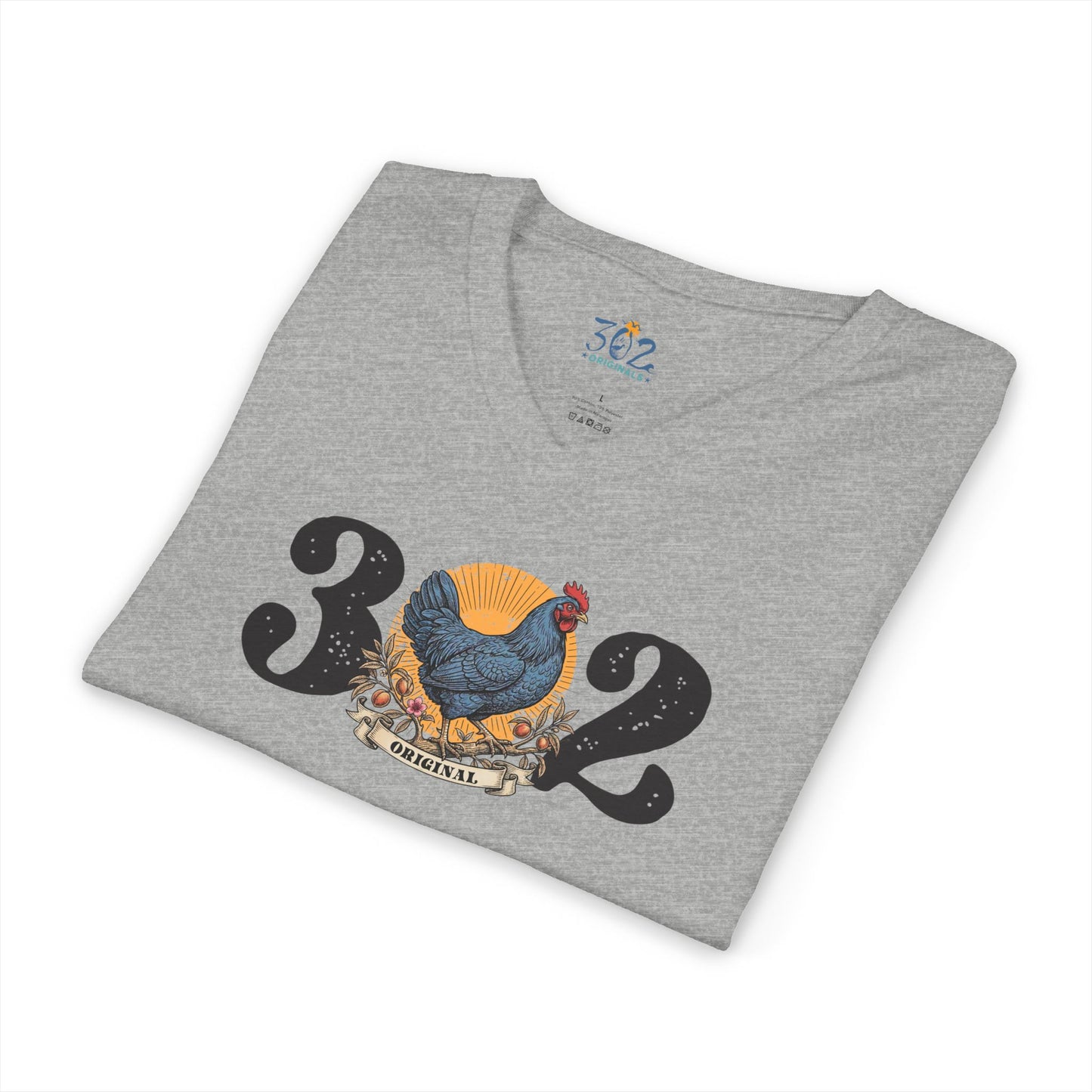 302 Original Blue Hen V Neck