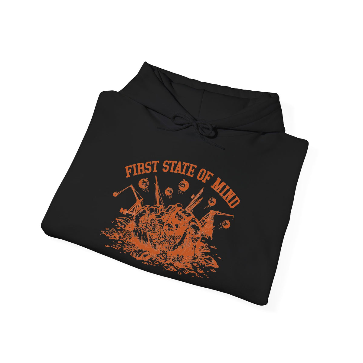 Delaware First State of Mind - Pumpkin Chunkin Hoodie