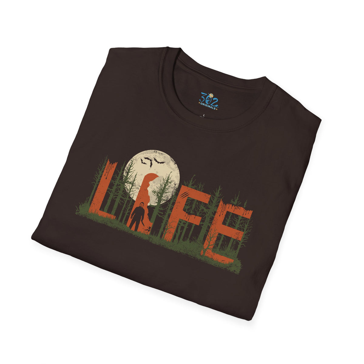 Delaware Slasher in the Woods LIFE Crewneck Tee | First State of Mind