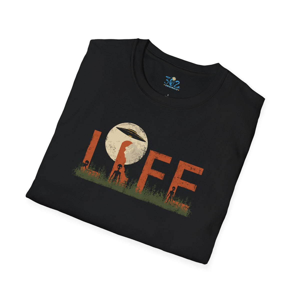 Delaware Alien LIFE Crewneck Tee | First State of Mind