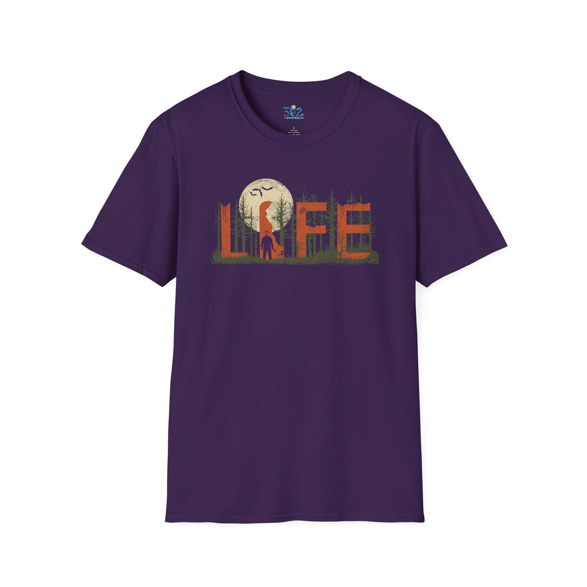 Delaware Slasher in the Woods LIFE Crewneck Tee | First State of Mind
