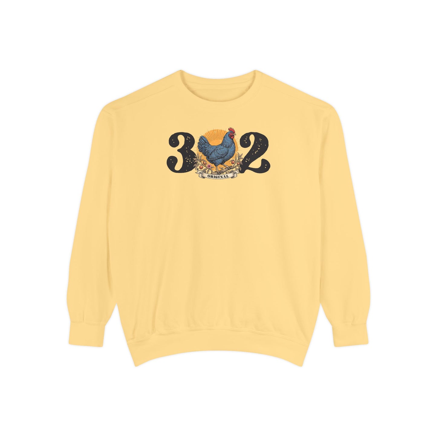 302 Delaware Blue Hen Unisex Garment-Dyed Sweatshirt