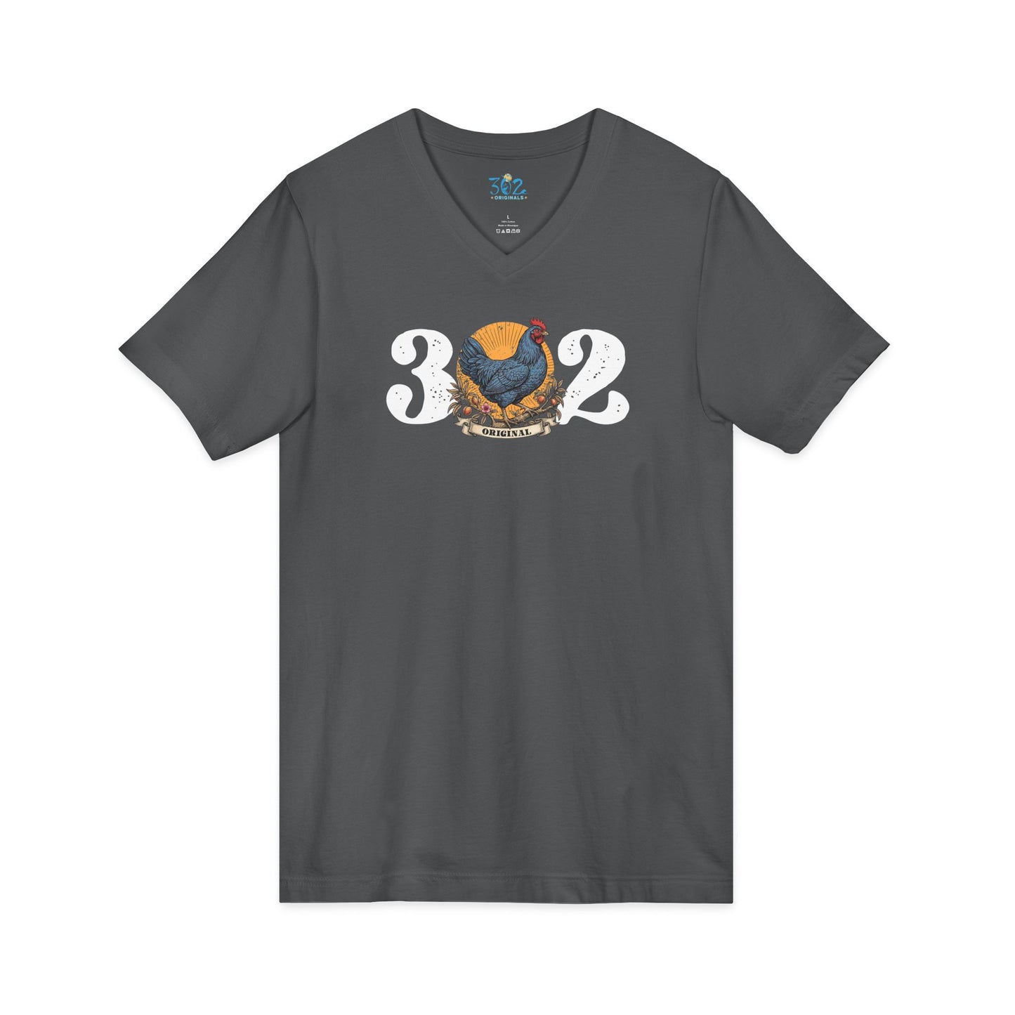302 Original Blue Hen V Neck
