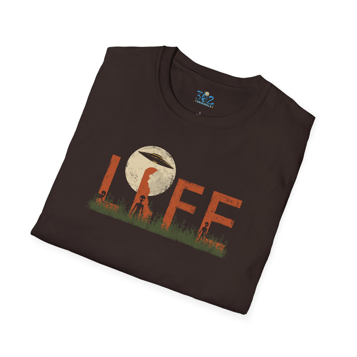 Delaware Alien LIFE Crewneck Tee | First State of Mind