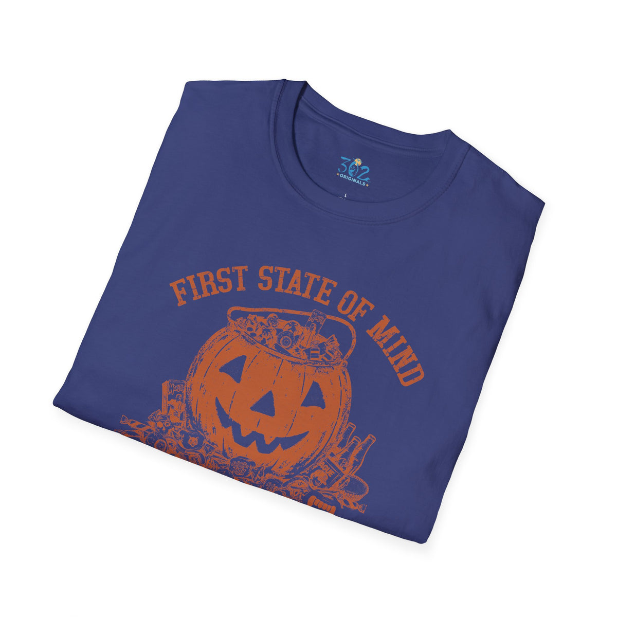 First State of Mind Halloween Pumpkin & Candy Crewneck | 302 Originals
