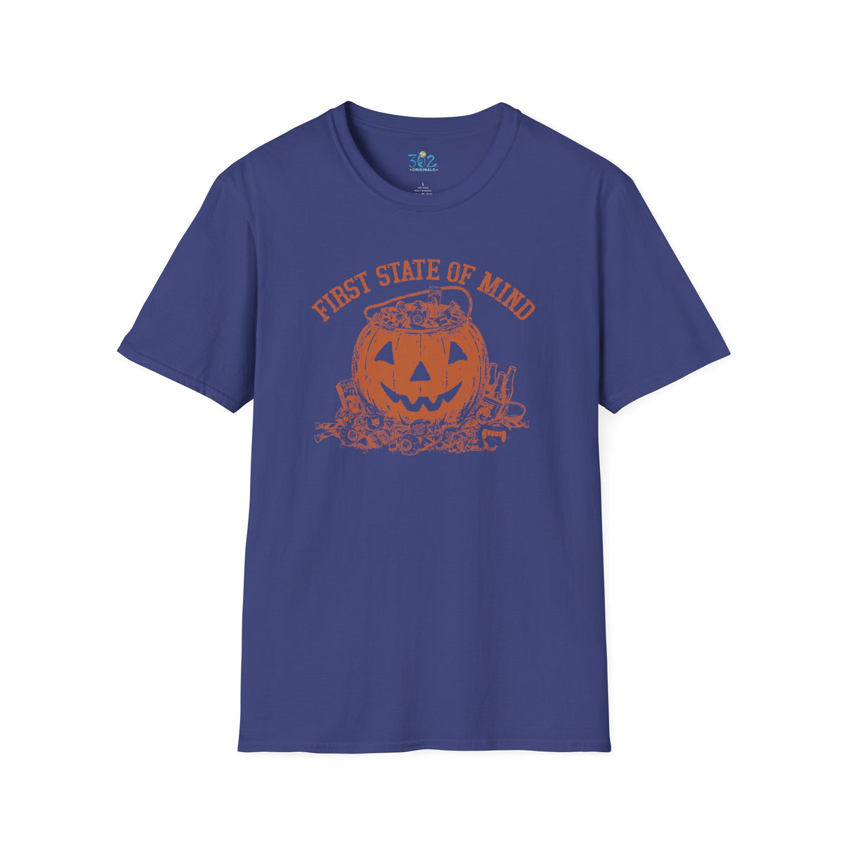 First State of Mind Halloween Pumpkin & Candy Crewneck | 302 Originals