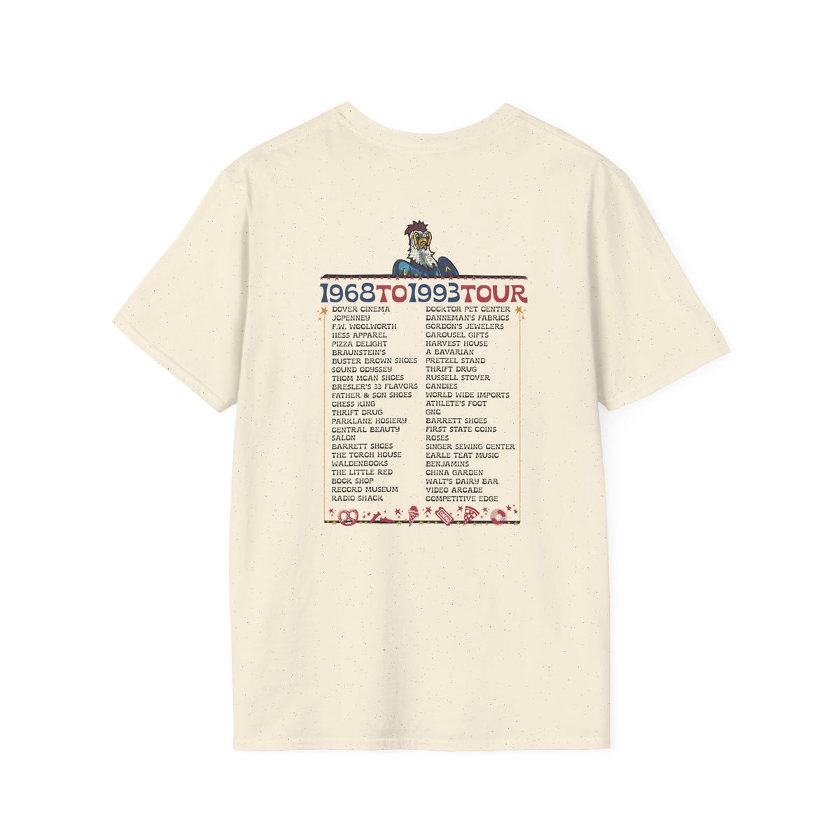 Spent it All - Dover Blue Hen Mall Tee