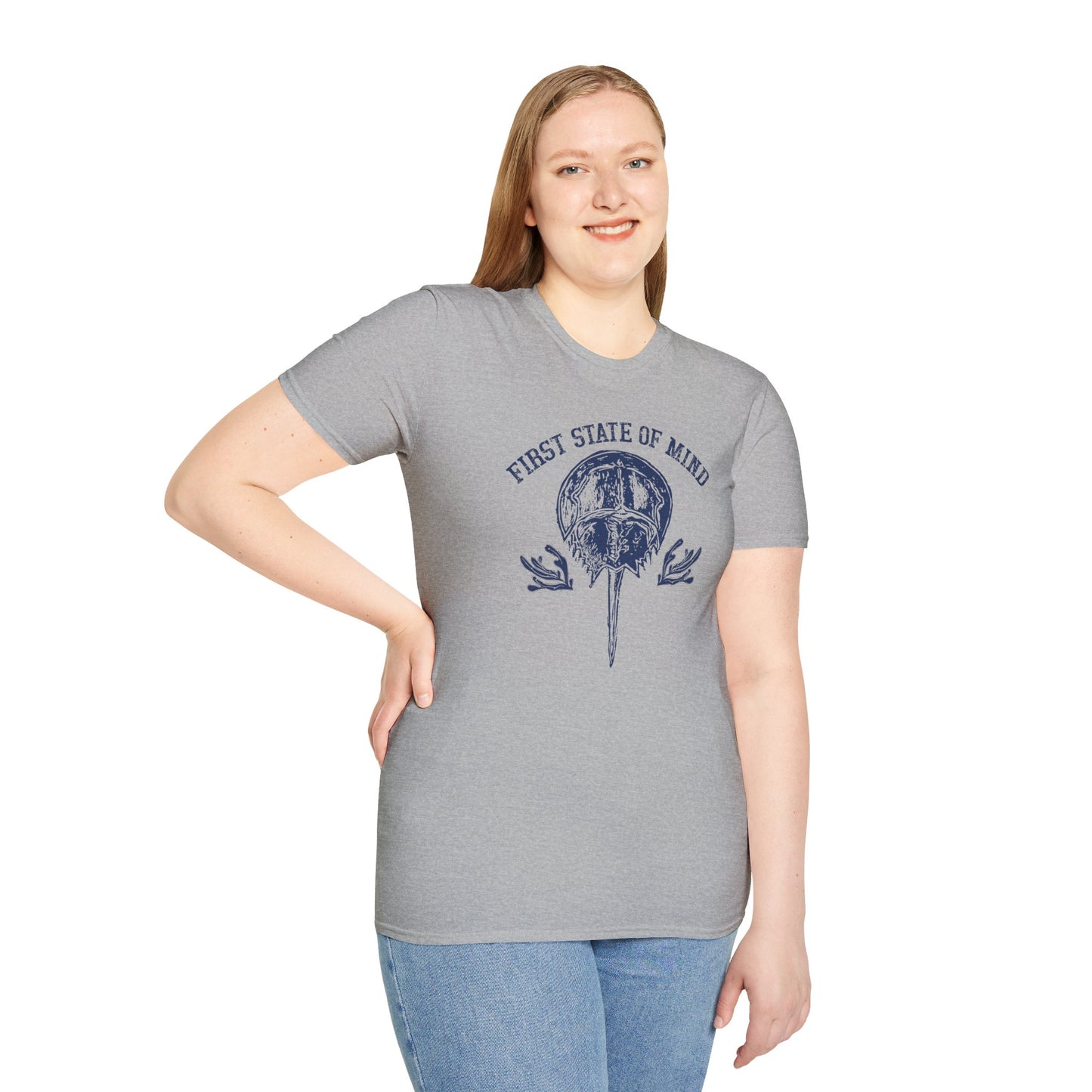 Delaware First State of Mind Horse Shoe Crab Tee