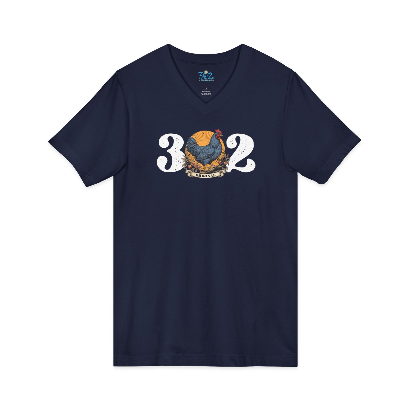 302 Original Blue Hen V Neck