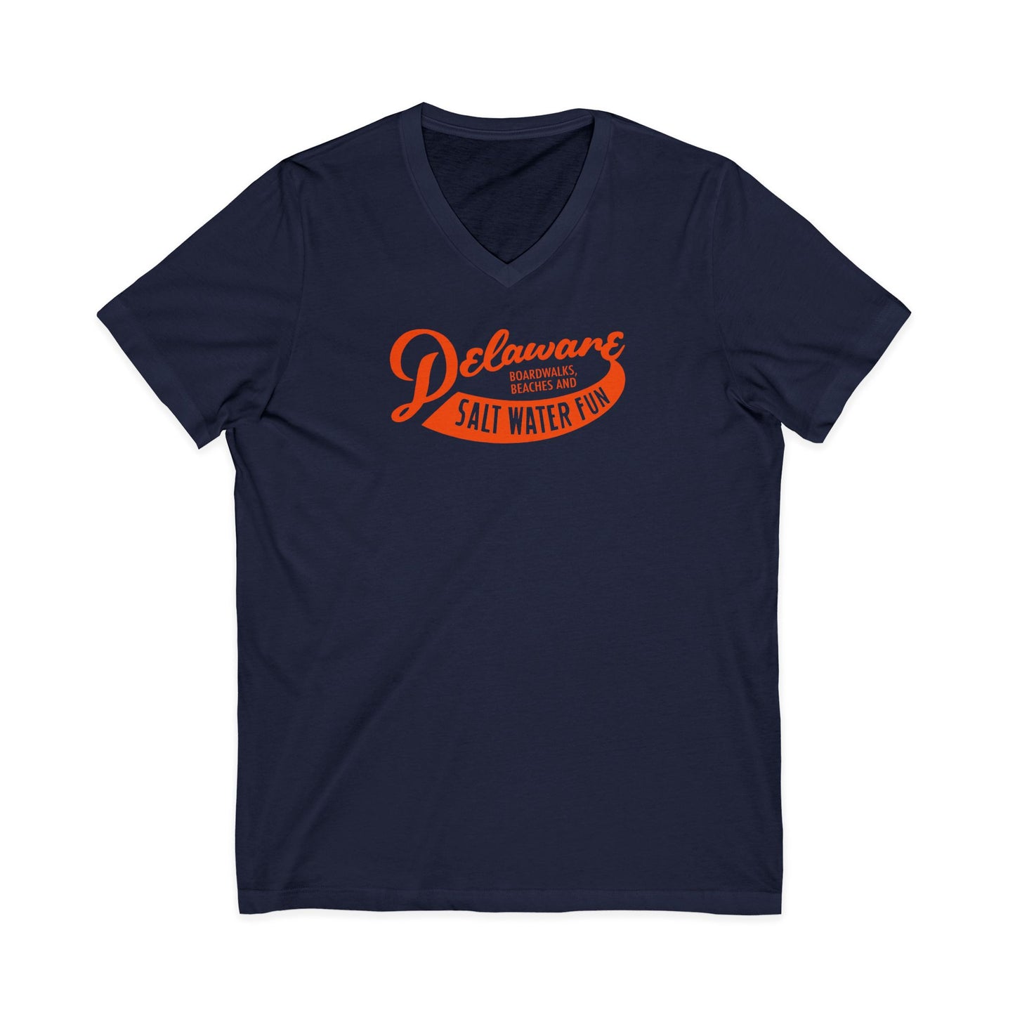 Delaware Salt Water Fun V-Neck Tee