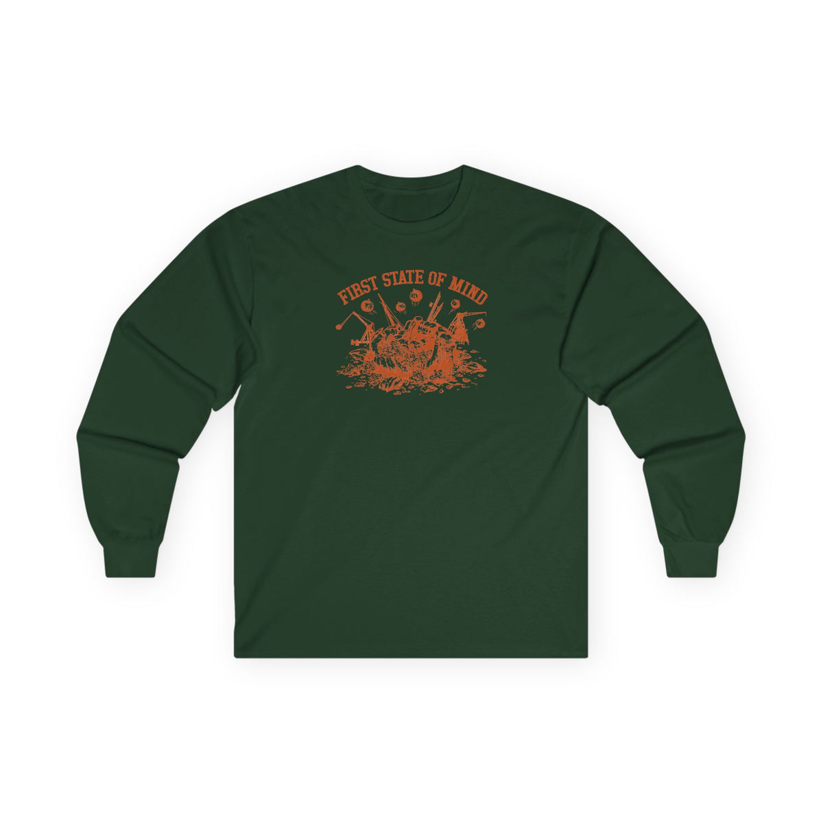 First State of Mind - Delaware Pumpkin Chunkin Long Sleeve T