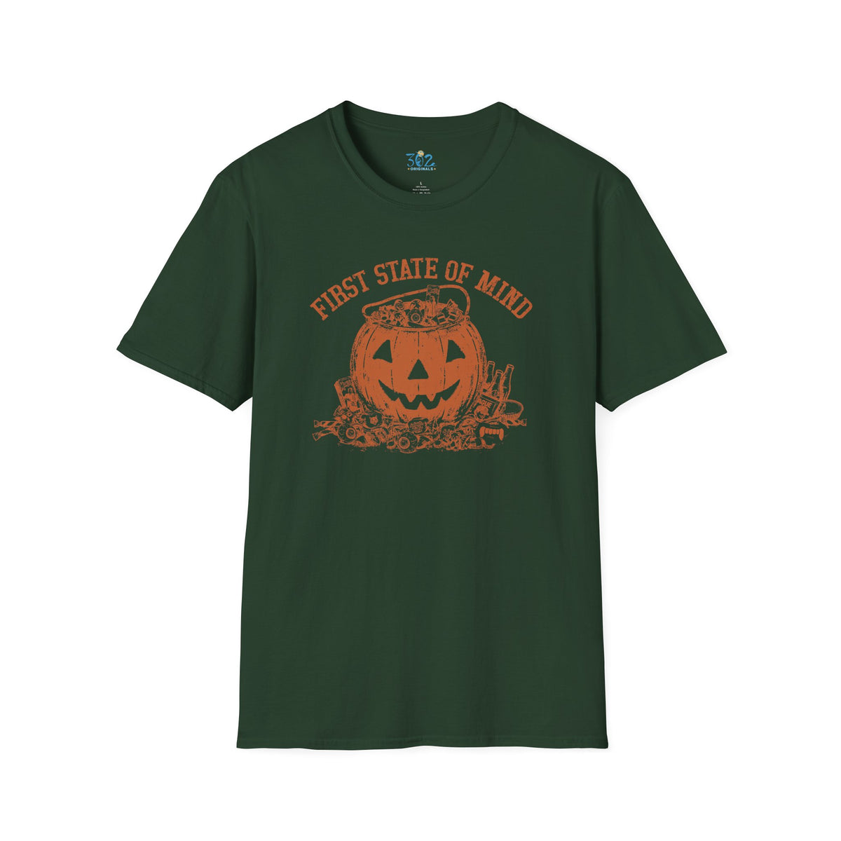 First State of Mind Halloween Pumpkin & Candy Crewneck | 302 Originals