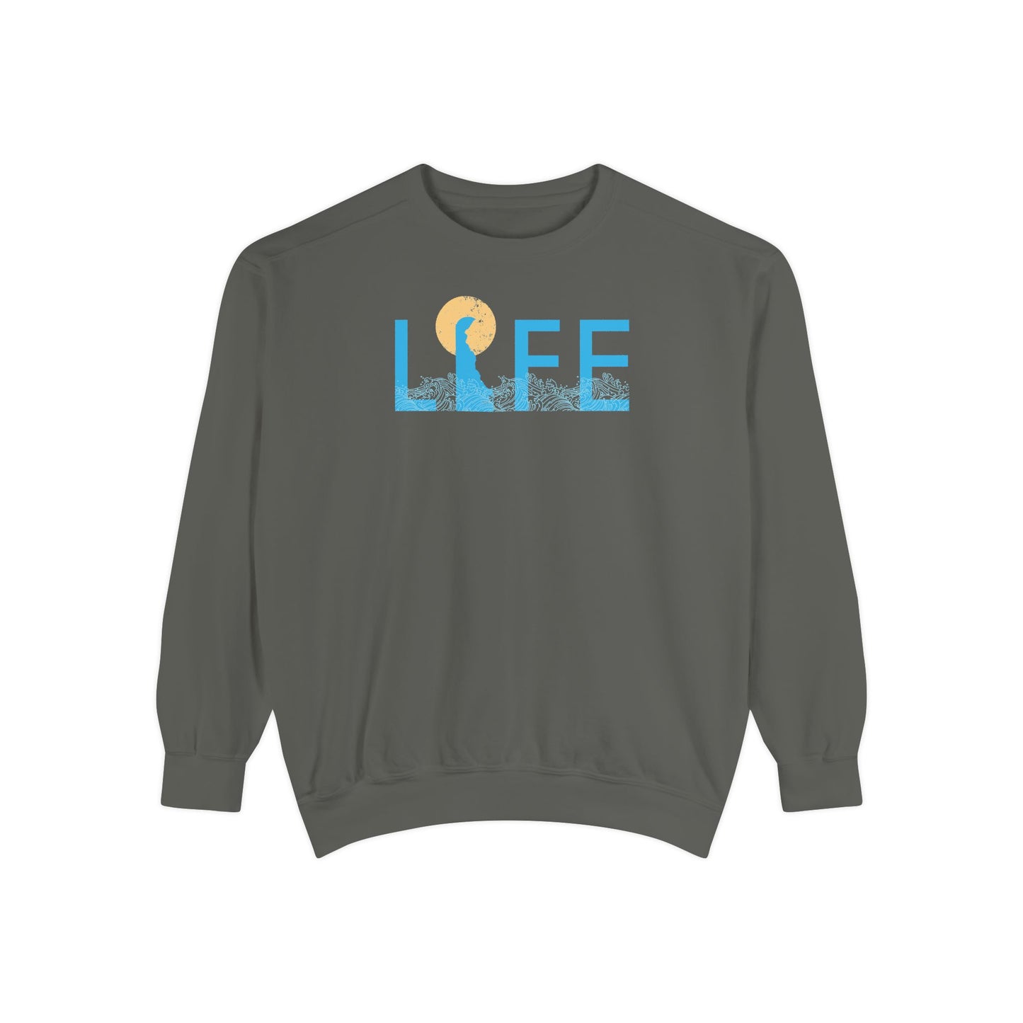 Delaware Life Unisex Garment-Dyed Sweatshirt