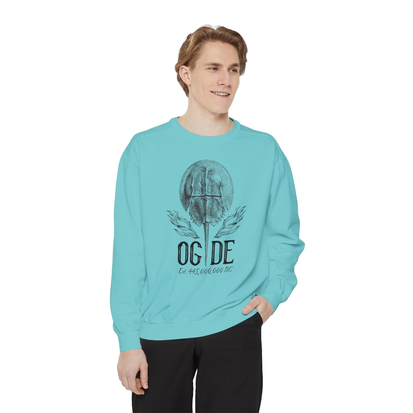 OG DE Delaware Horse Shoe Crab Unisex Sweat Shirt