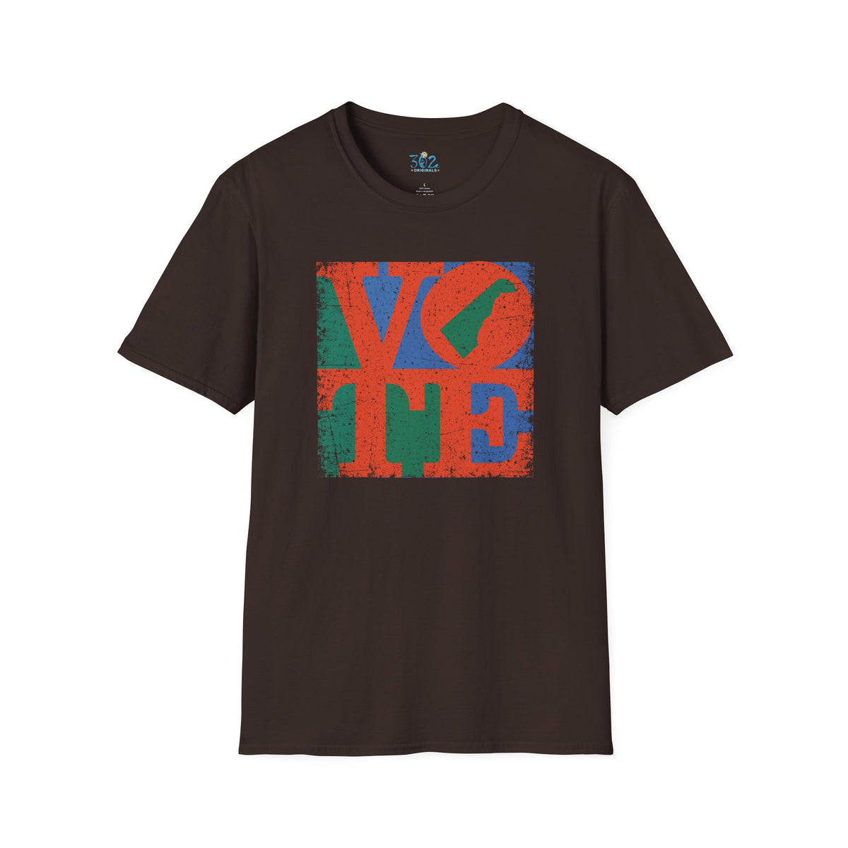 302 Originals VOTE Delaware Pride Graphic T Shirt