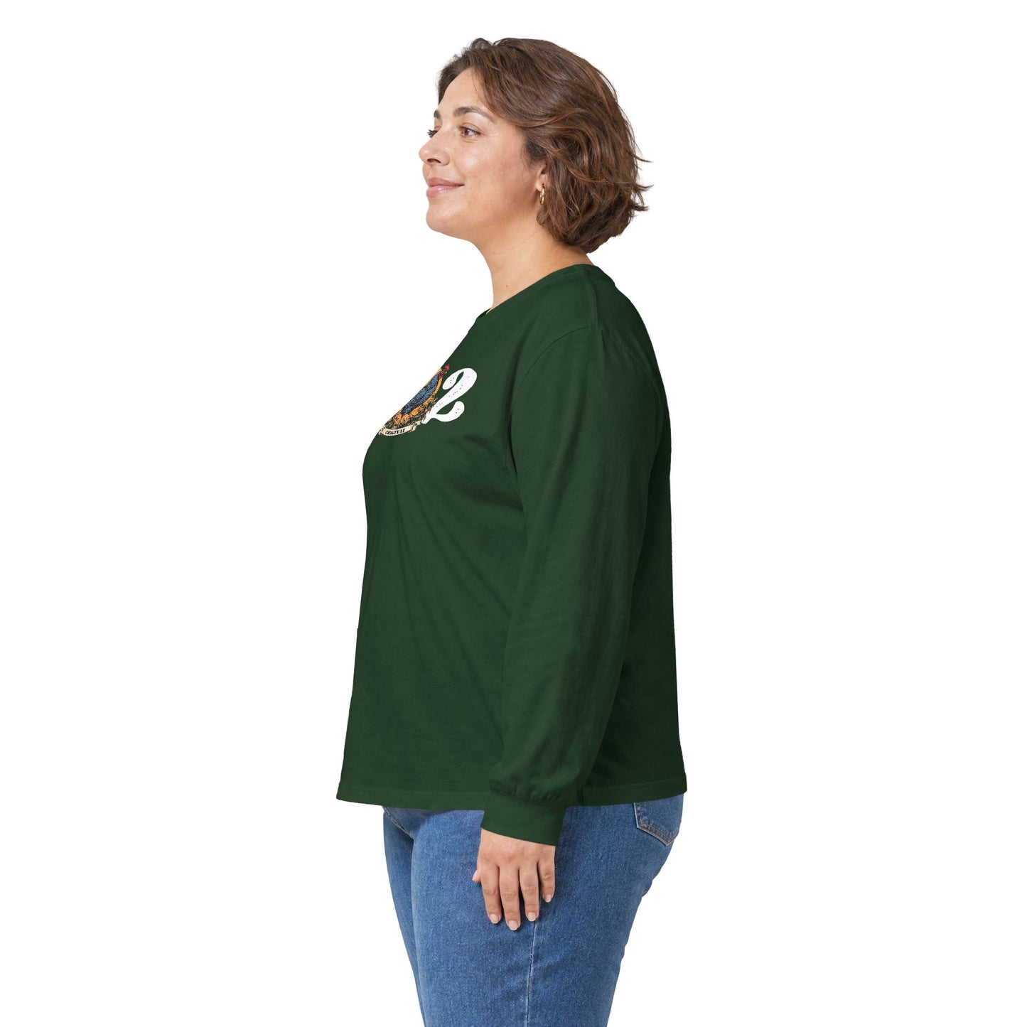 302 Delaware Blue Hen Long Sleeve Tee