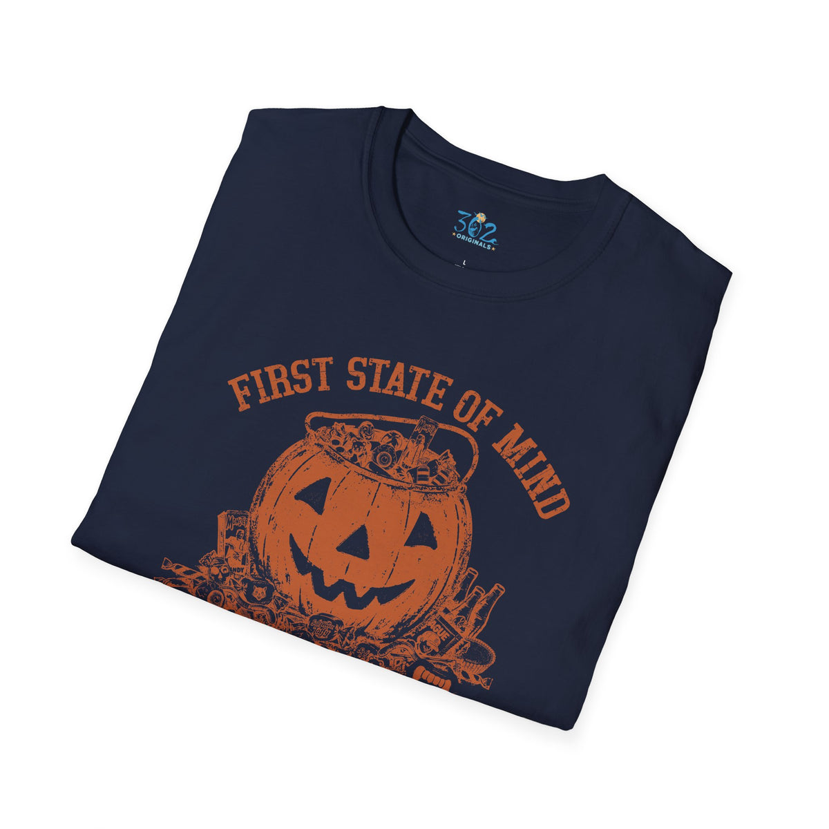 First State of Mind Halloween Pumpkin & Candy Crewneck | 302 Originals