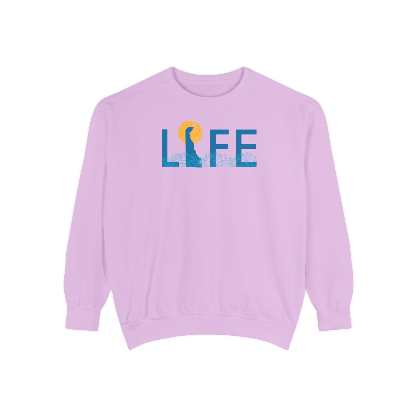 Delaware Life Unisex Garment-Dyed Sweatshirt