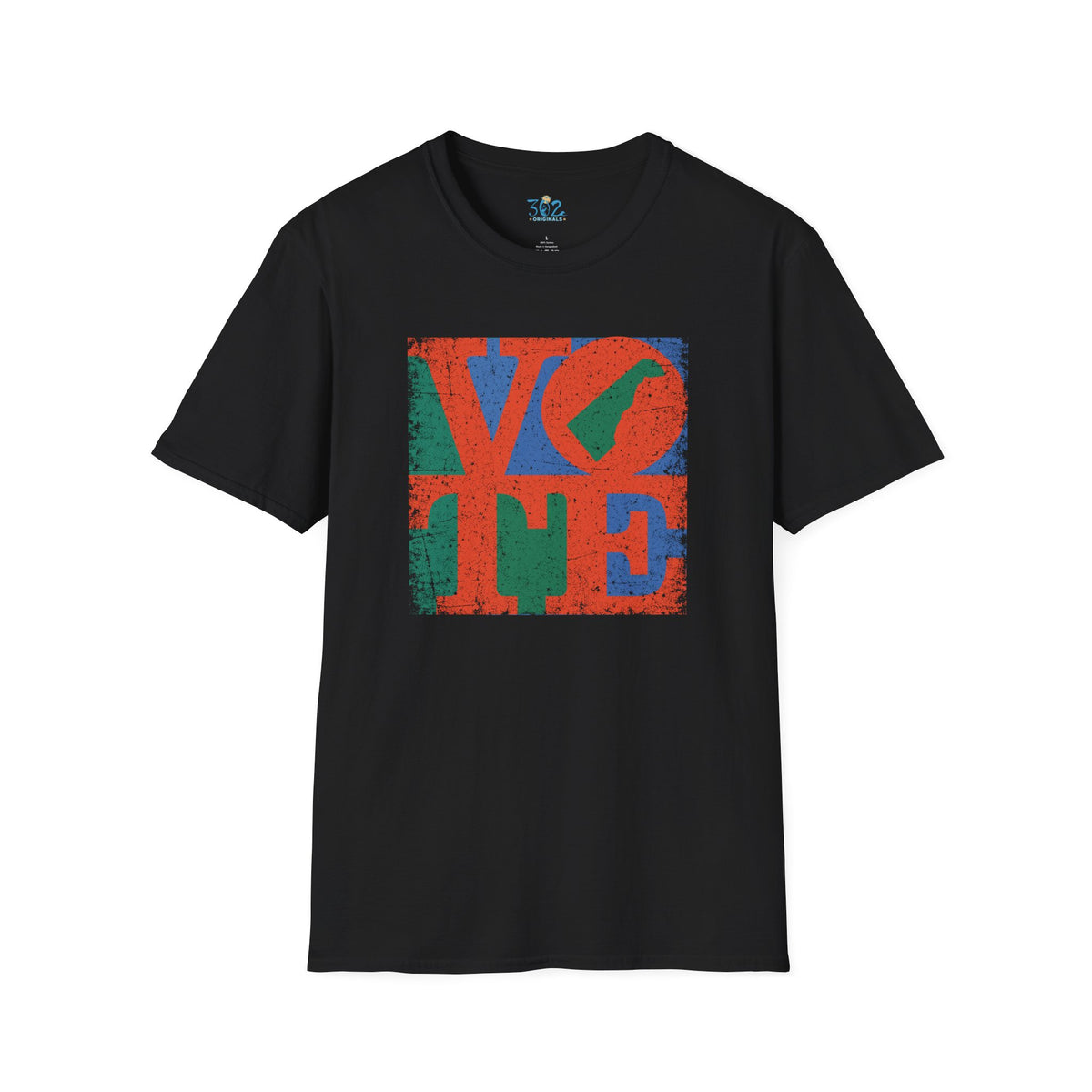 302 Originals VOTE Delaware Pride Graphic T Shirt