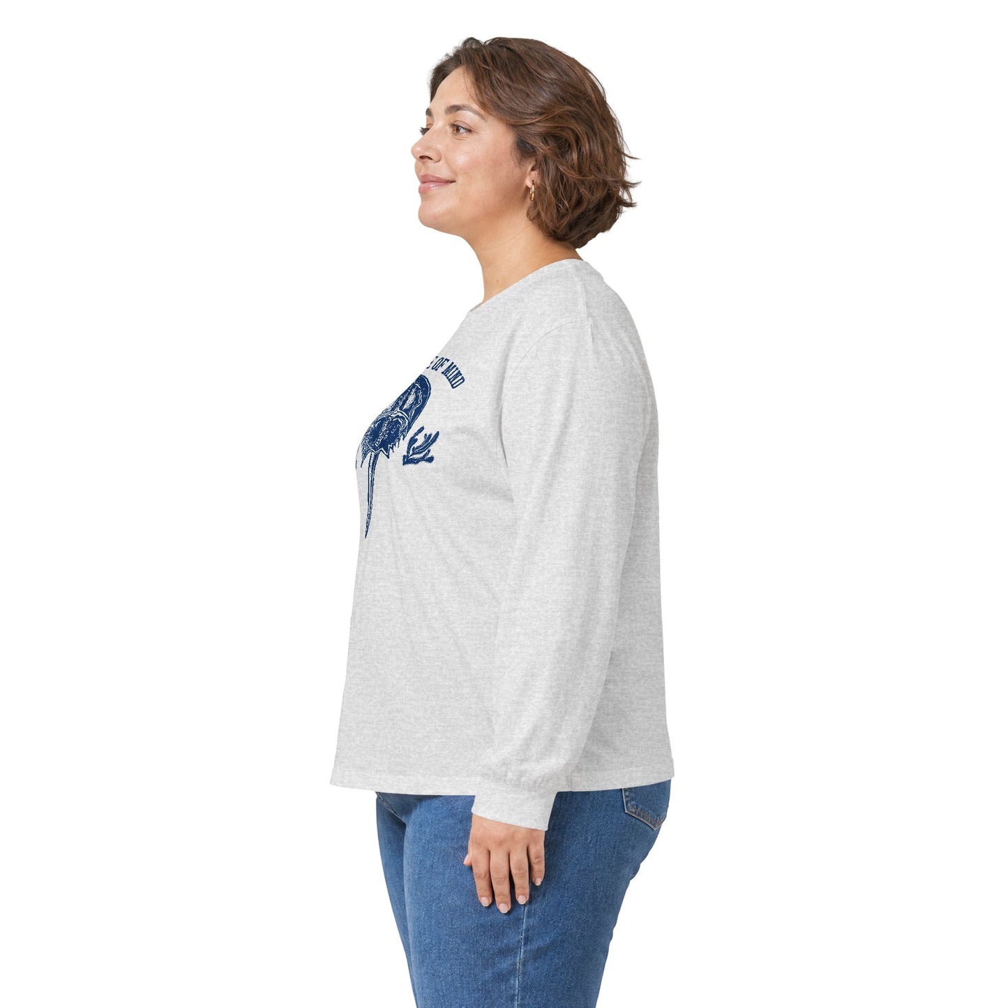 Delaware First State of Mind Horse Shoe Crab Cotton Long Sleeve Tee