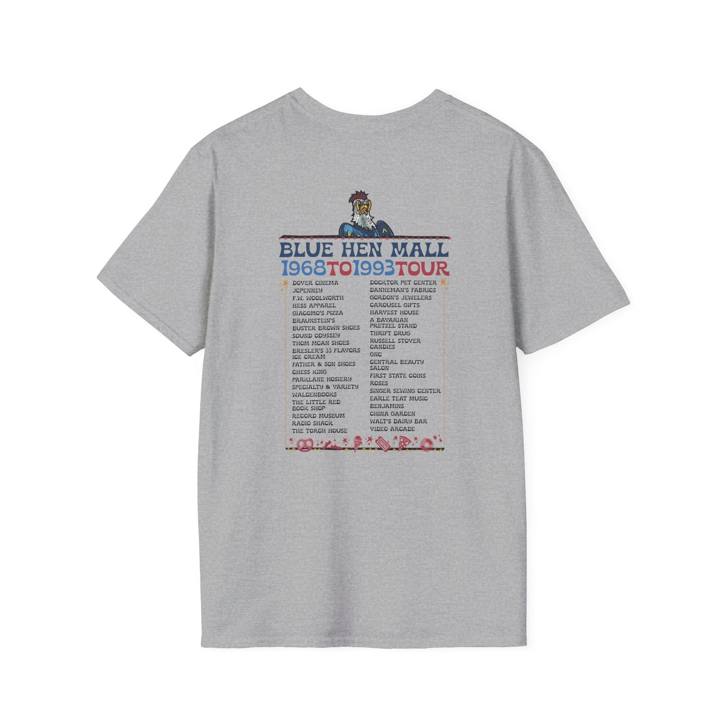"Where We Used To Roost" Blue Hen Mall Tour Tee