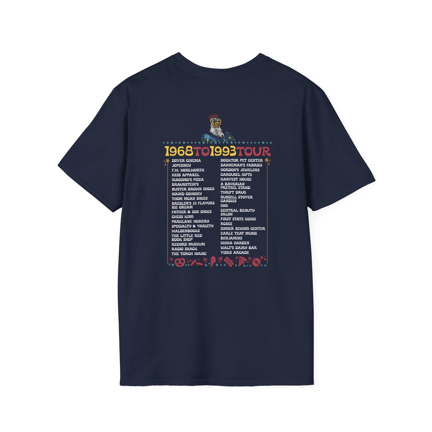 "Spent it All" Blue Hen Mall Tour Shirt Tee