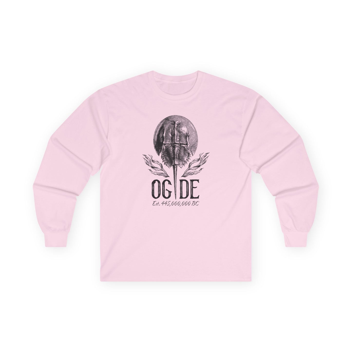 OG DE Horse Shoe Crab Cotton Long Sleeve Tee