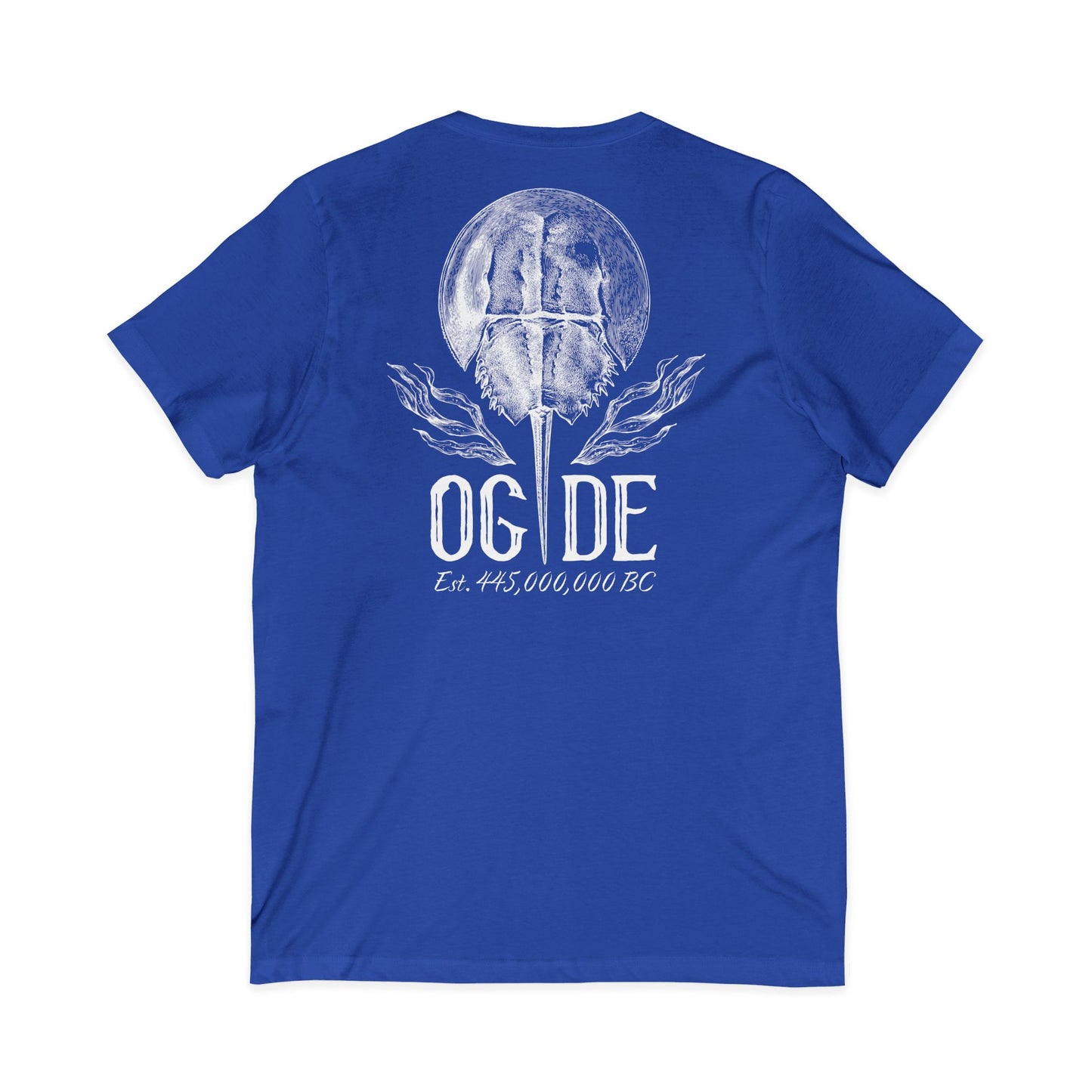 OG DE Horse Shoe Crab V neck