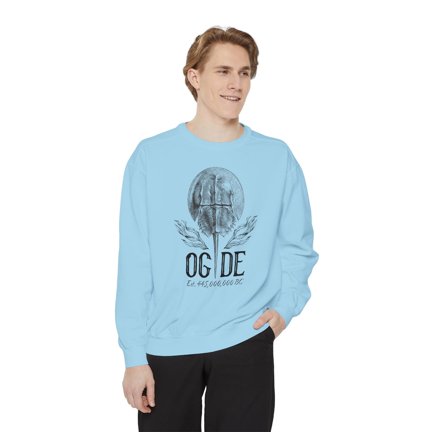 OG DE Delaware Horse Shoe Crab Unisex Sweat Shirt