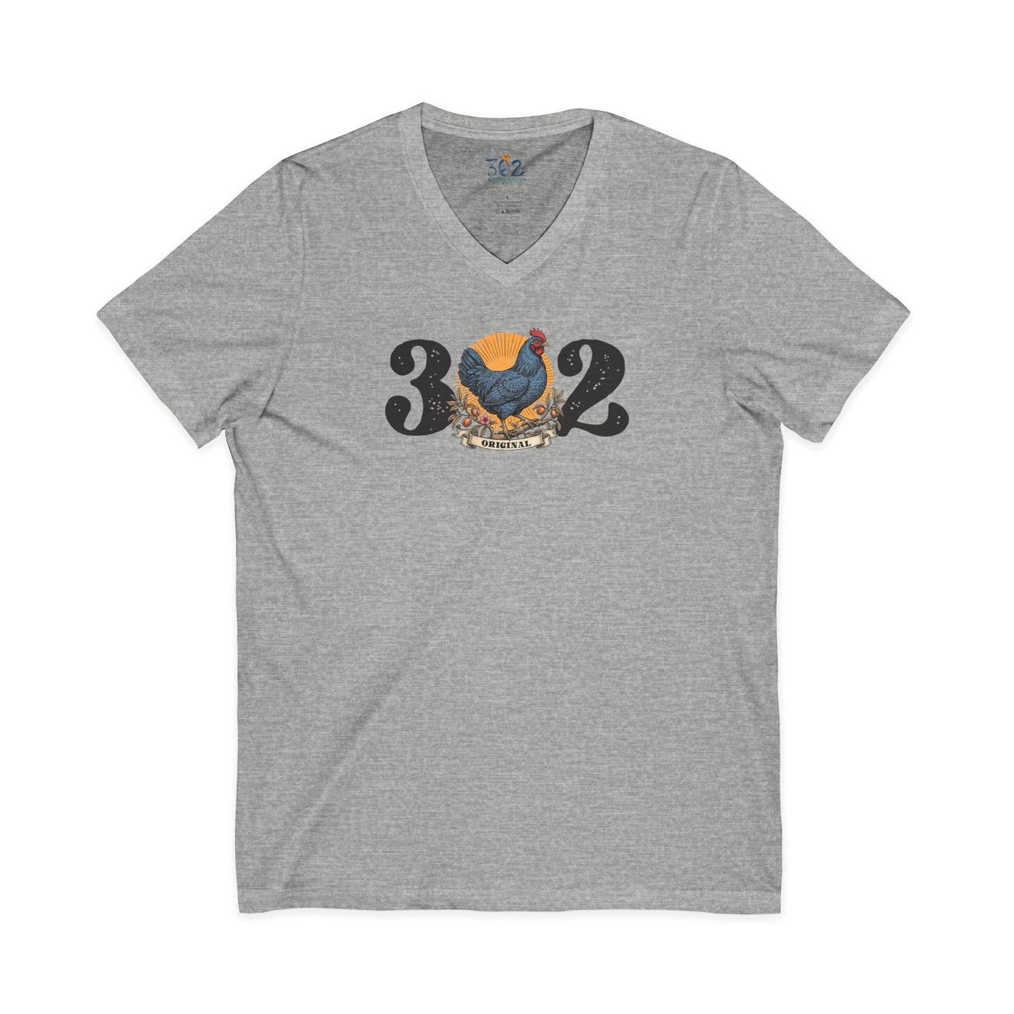 302 Original Blue Hen V Neck