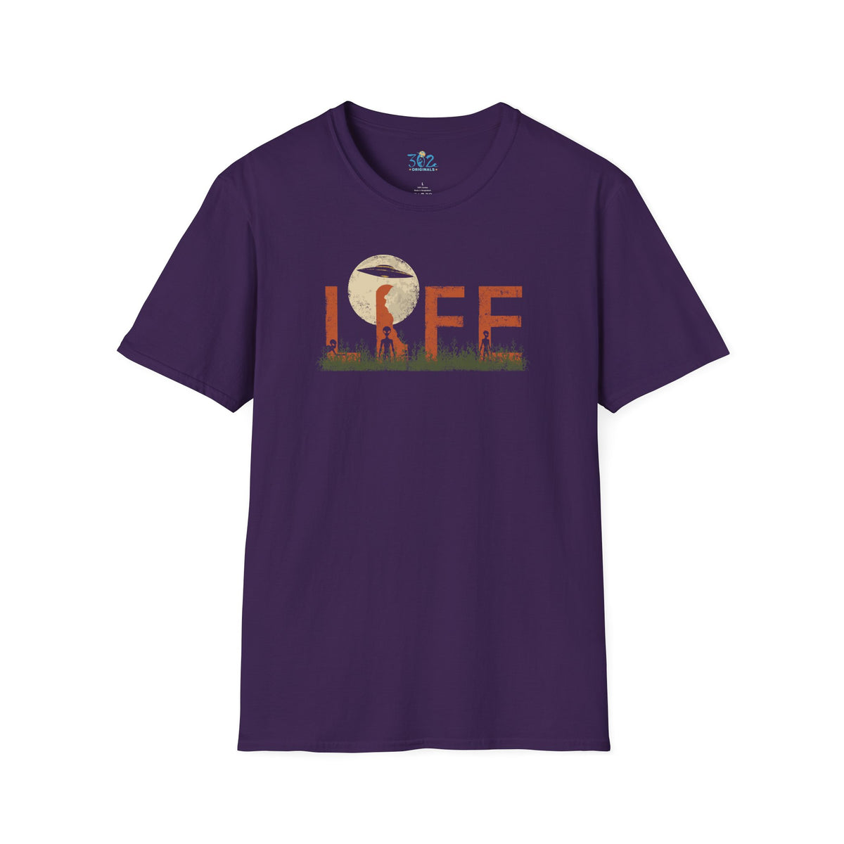 Delaware Alien LIFE Crewneck Tee | First State of Mind