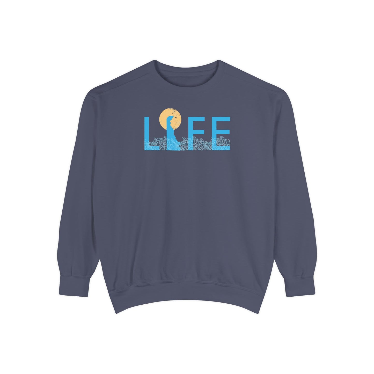 Delaware Life Unisex Garment-Dyed Sweatshirt