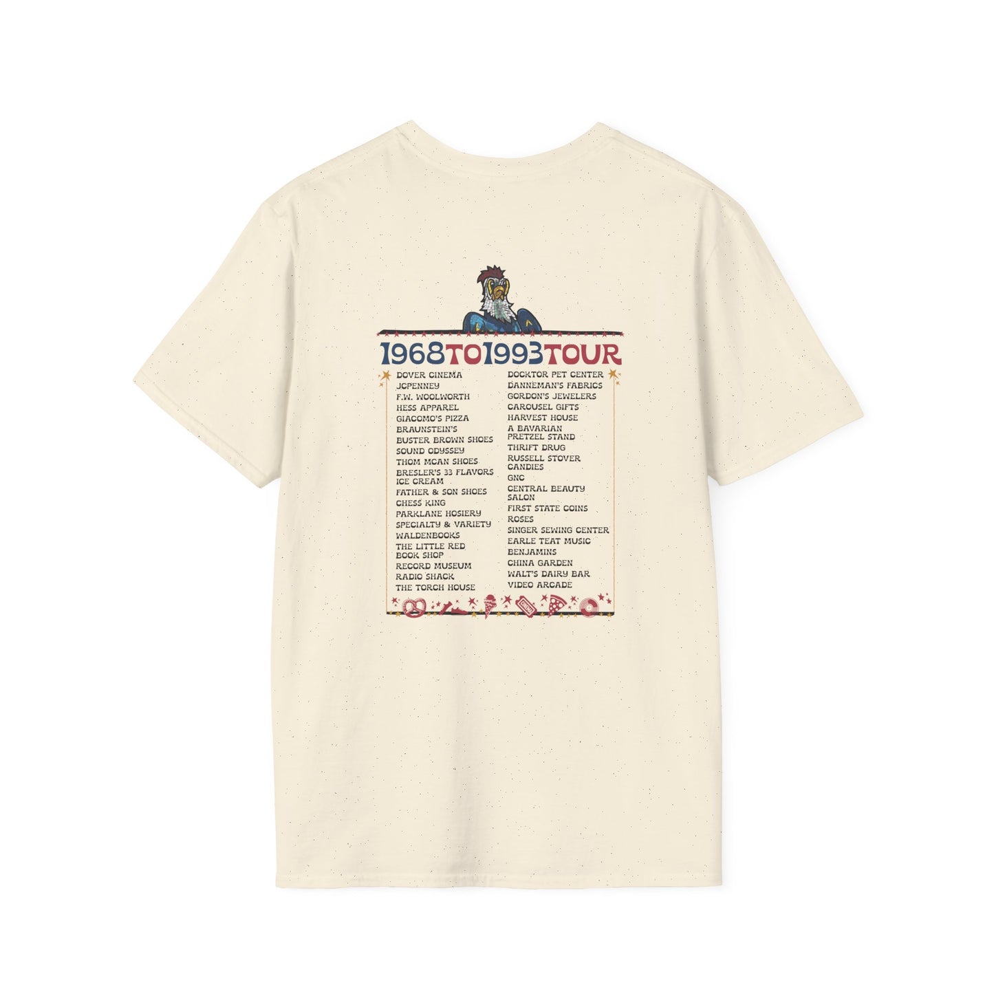 "Spent it All" Blue Hen Mall Tour Tee