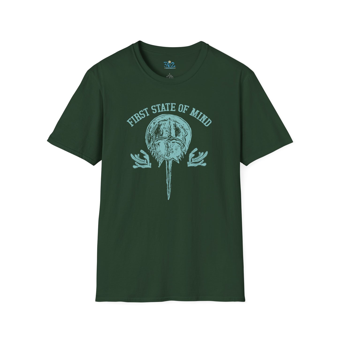 Delaware First State of Mind Horse Shoe Crab Tee
