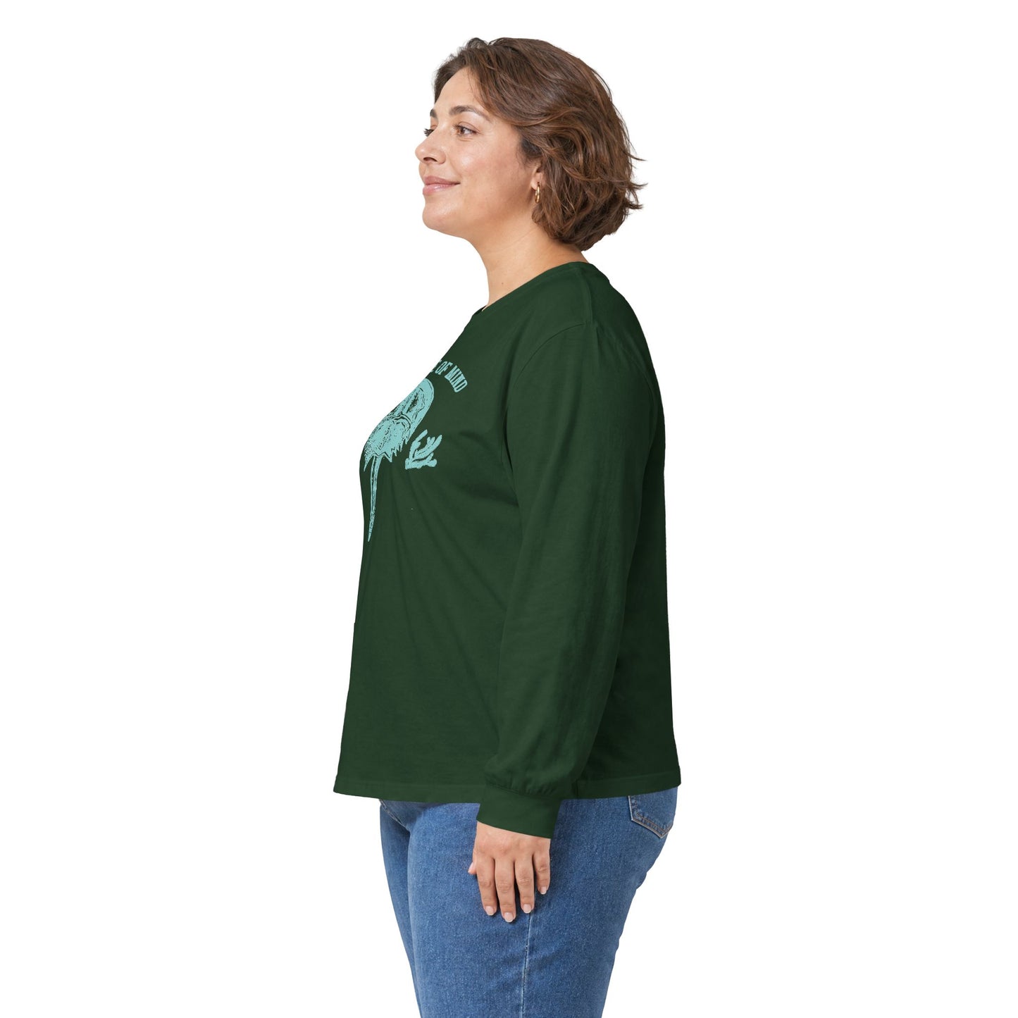 Delaware First State of Mind Horse Shoe Crab Cotton Long Sleeve Tee