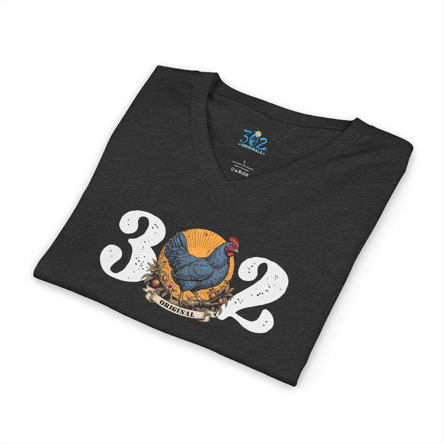302 Original Blue Hen V Neck